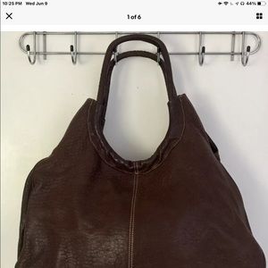 Born genuine leather tote - oversized and soft leather